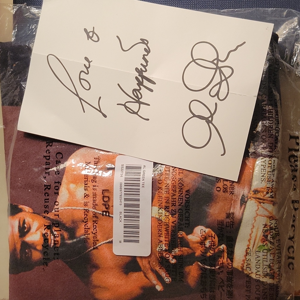 Black Supreme AL Green tshirt